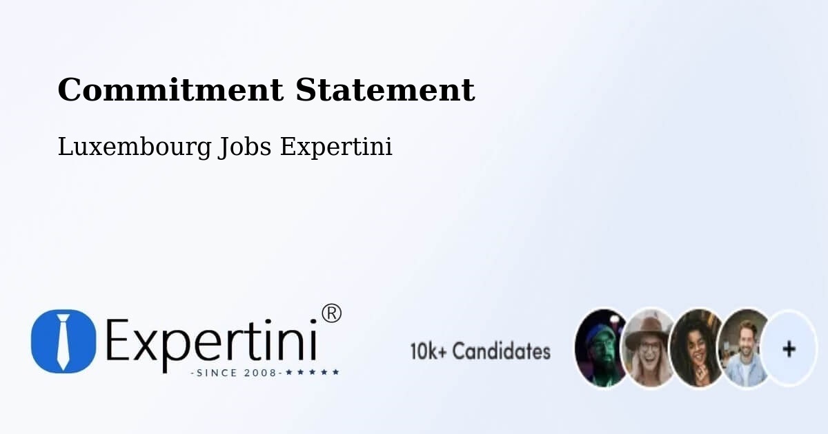 Corporate Commitment – Warken - Luxembourg Jobs Expertini
