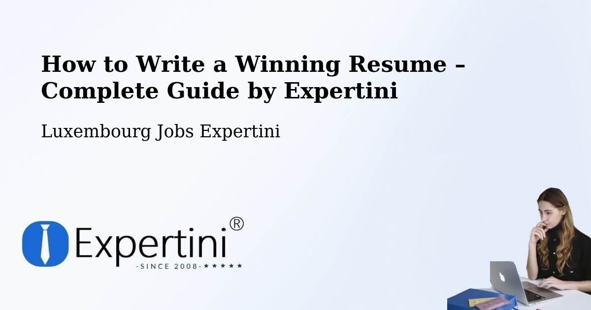 Resume Writing Guide for Job Seekers – Warken - Warken, Luxembourg Jobs Expertini