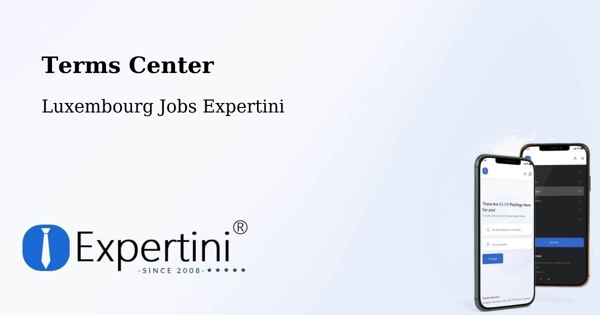 Terms of Service – Warken - Luxembourg Jobs Expertini